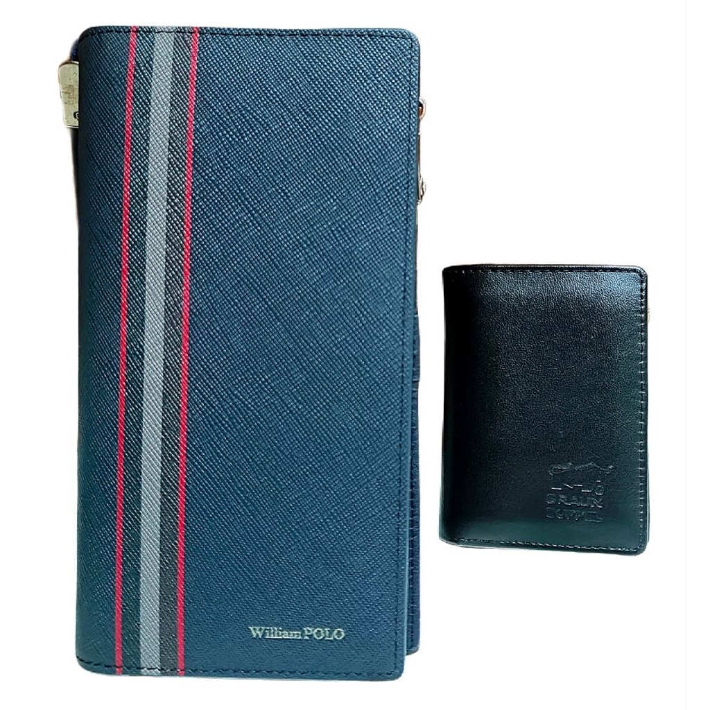 DOMPET PANJANG WILLIAM POLO DAN DOMPET MINI BRAUN BUFFEL