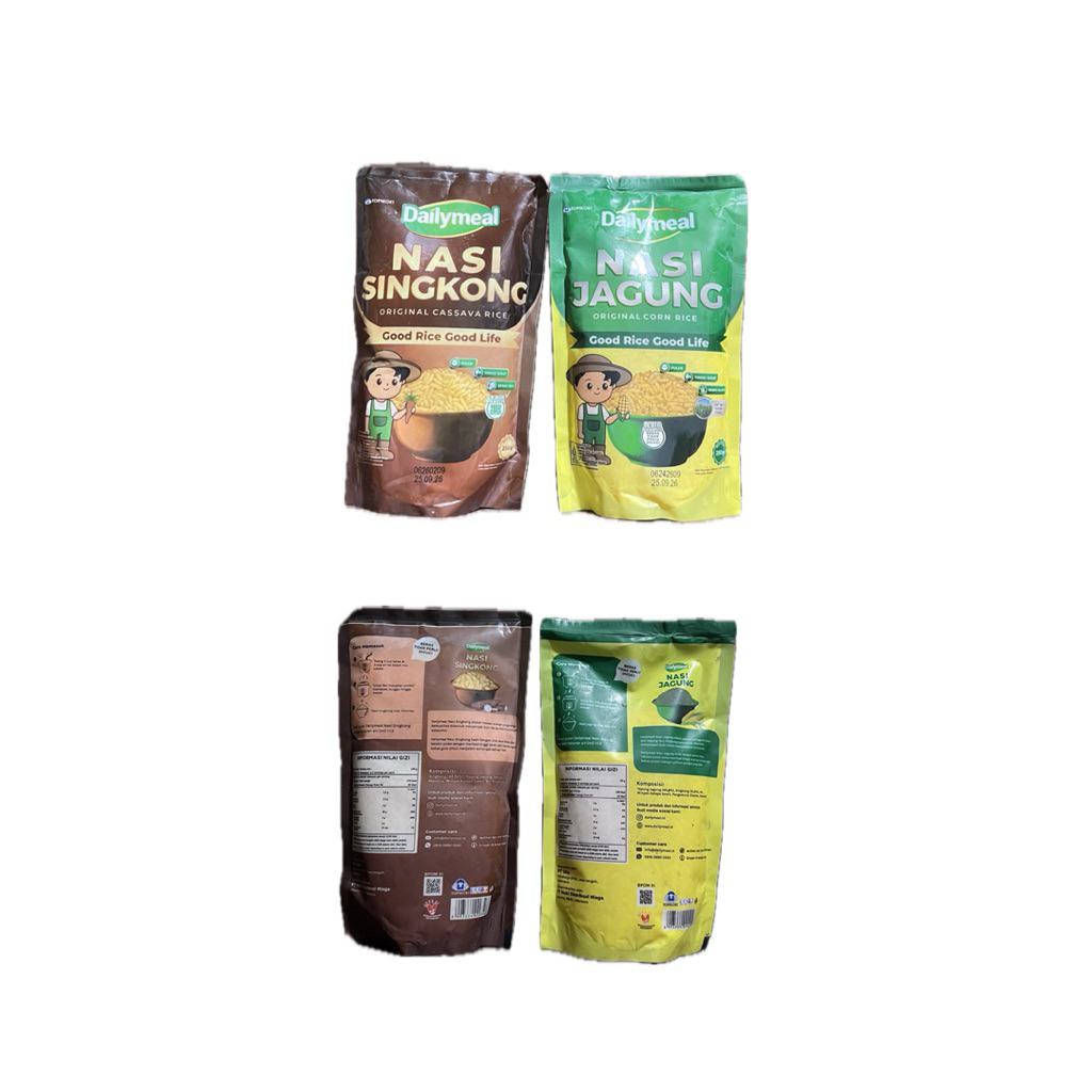 DailyMeal Nasi Singkong/Nasi Jagung 250gr