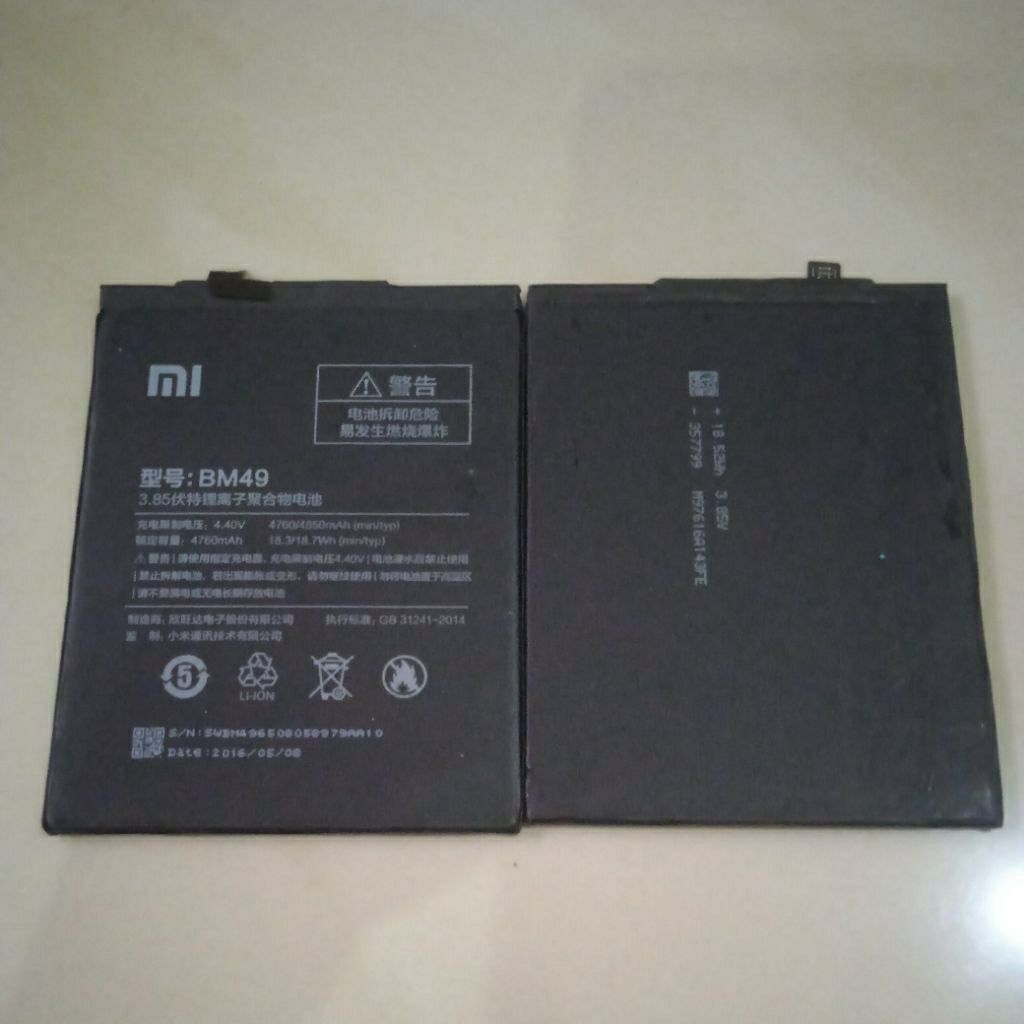 Baterai Xiaomi BN36 (Mi 6X / MI A2)  -BN37 (Redmi 6 / 6A / 6 Pro )  -BN45 (Redmi Note 5 / Note 5 Pro