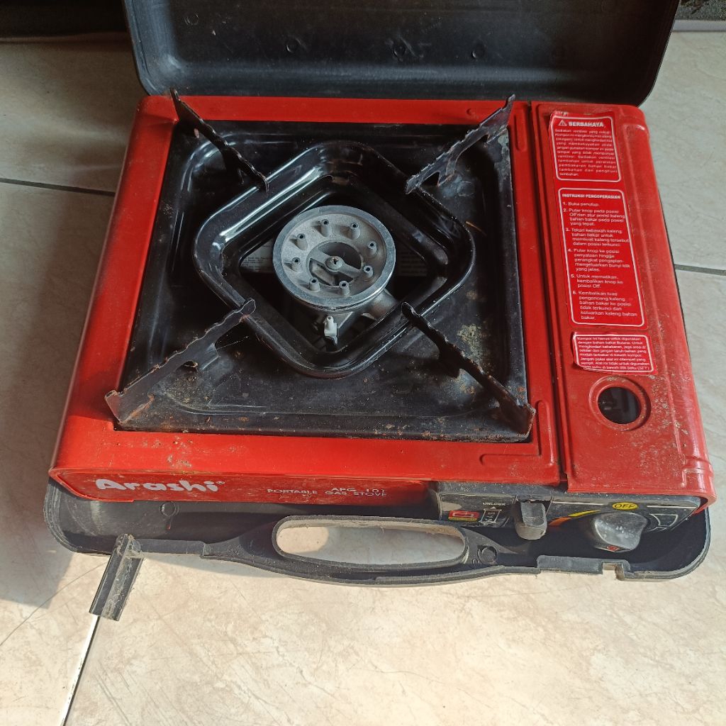 Kompor gas portable arashi
