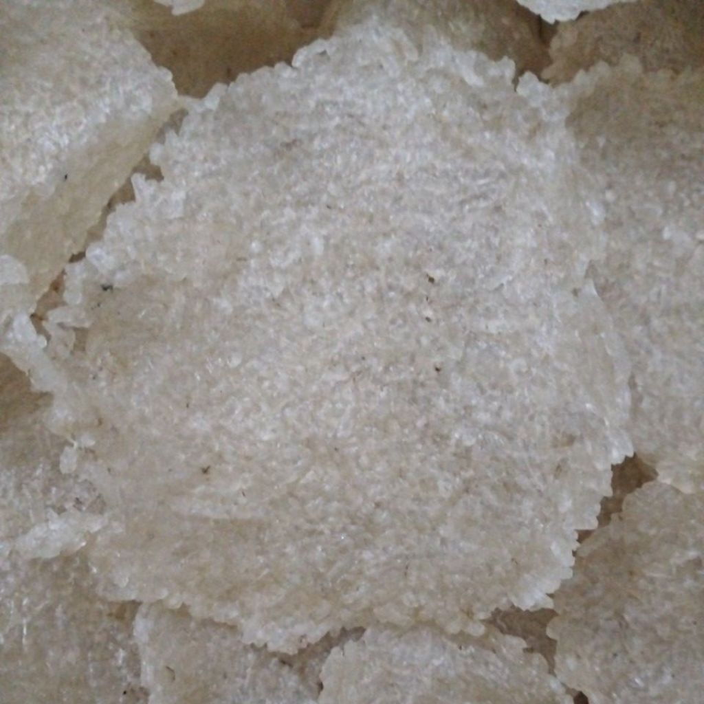 Lempeng Gendar Mentah / Kerupuk Gendar Mentah / Rice Chips