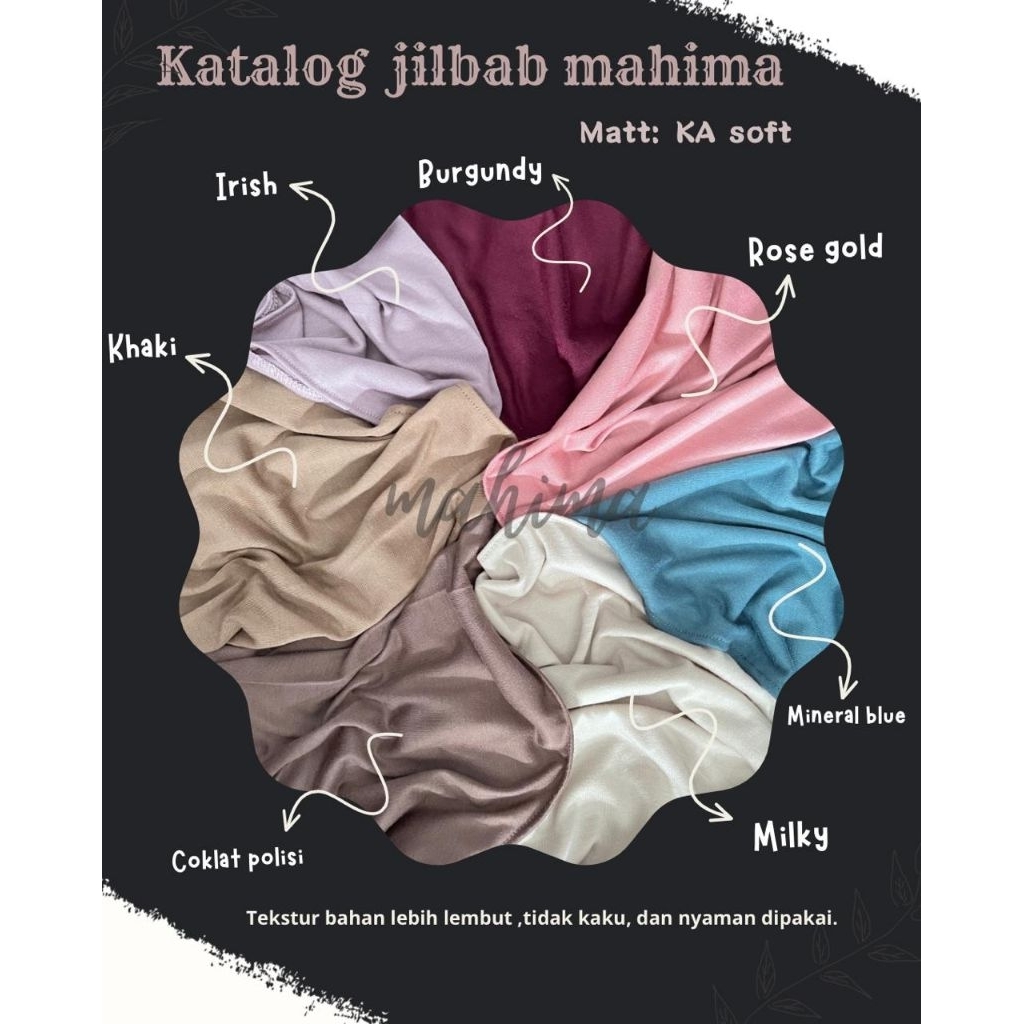 "Najwa" Jilbab Najwa//Jilbab Tanpa Ped//Jilbab Mahima//mahima best seller
