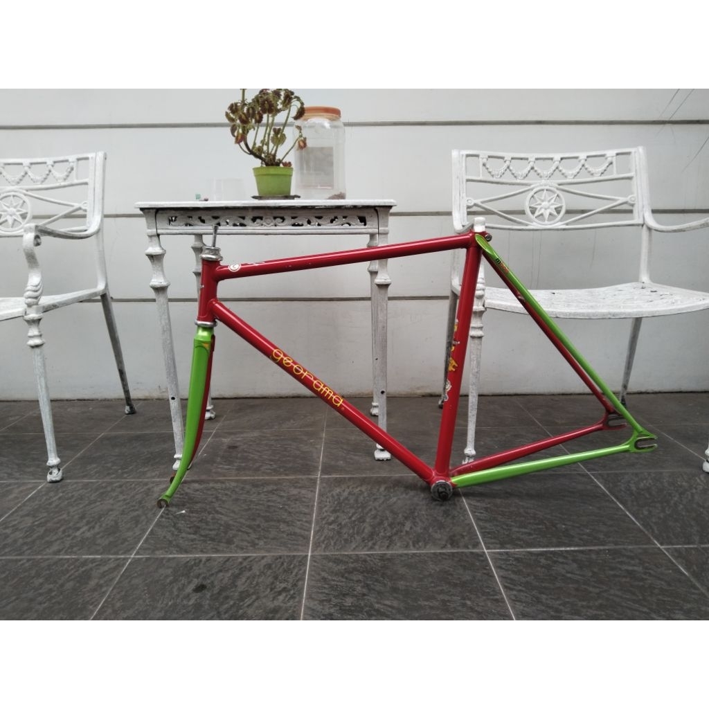 Frameset sepeda NJS Georama Two tone