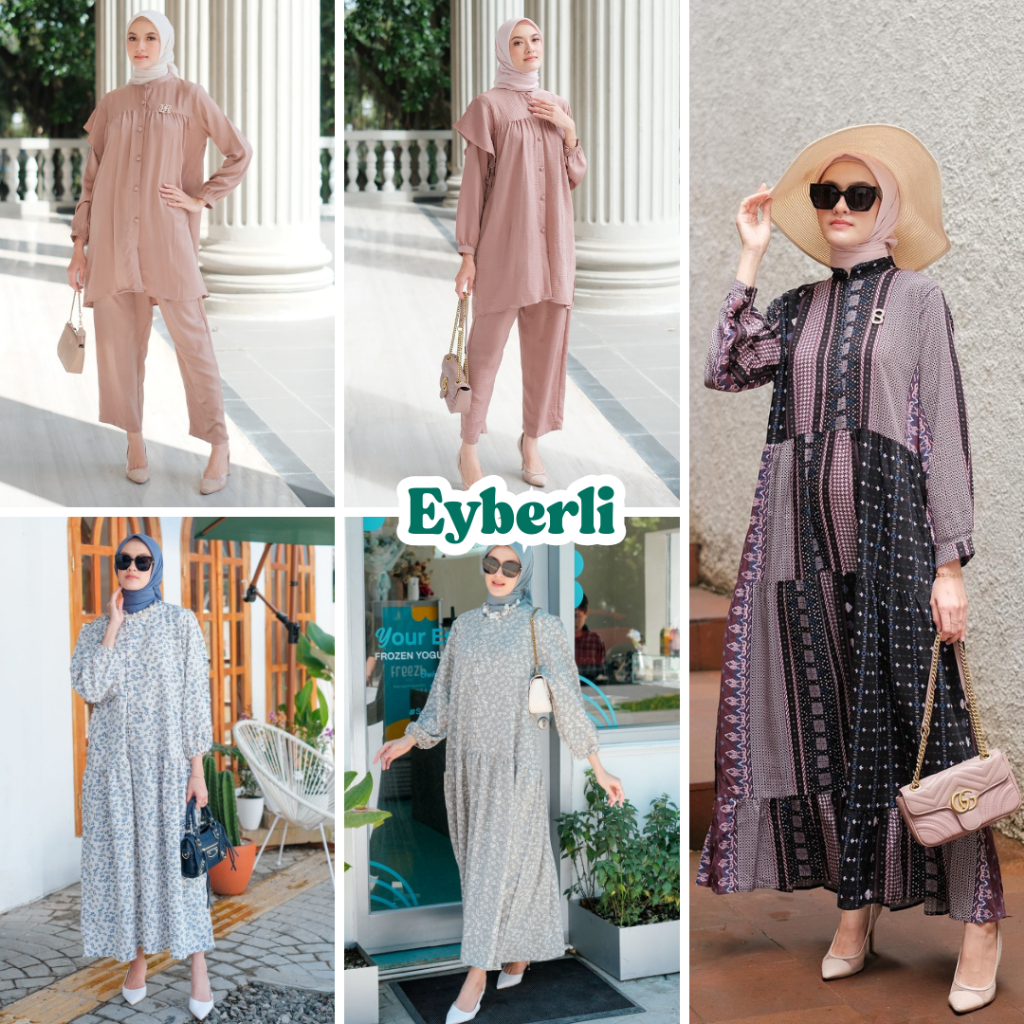 BIG SALE EYBERLI ONE SET DAN DRESS ALL STOCK EYBERLI.ID