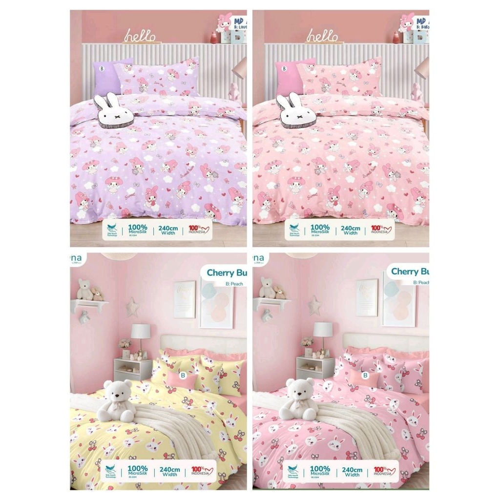 Amazing Sprei – Sprei Microsilk || Sprei Aesthetic ||  Sprei Motif Anak || Sprei Set