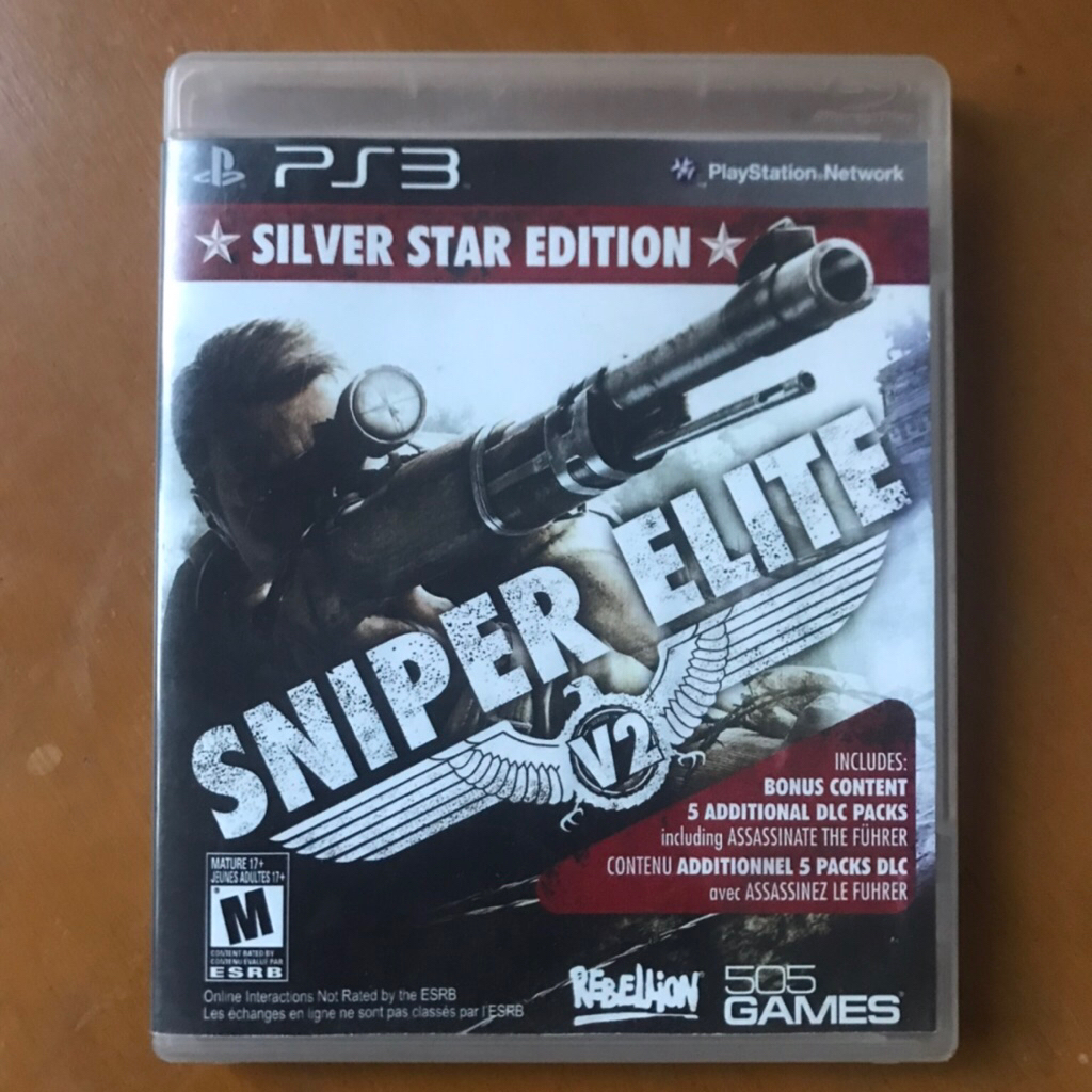 Sniper Elite V2 PS3 kaset bd game cd ps 3 version 2