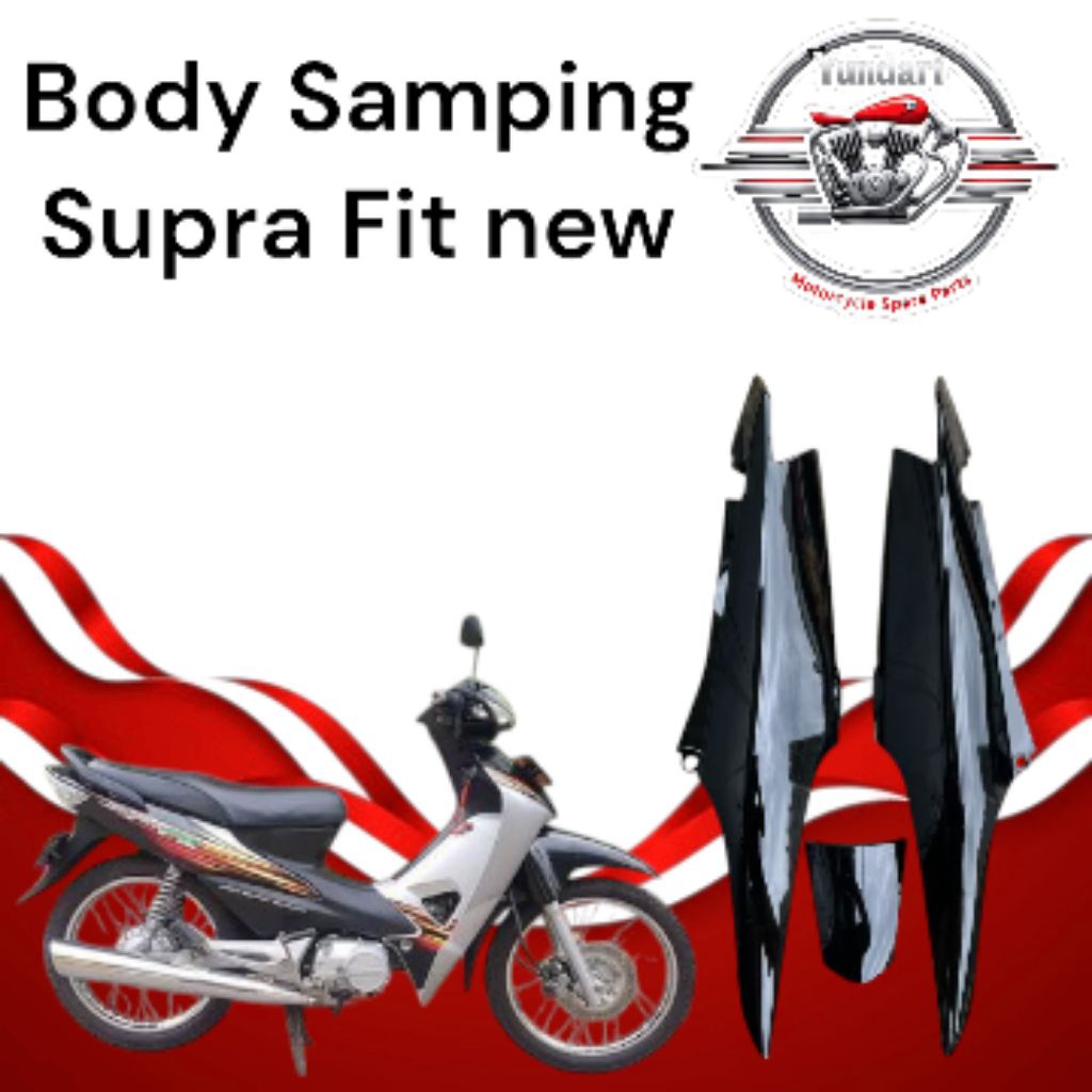 Cover Body Samping Supra Fit New