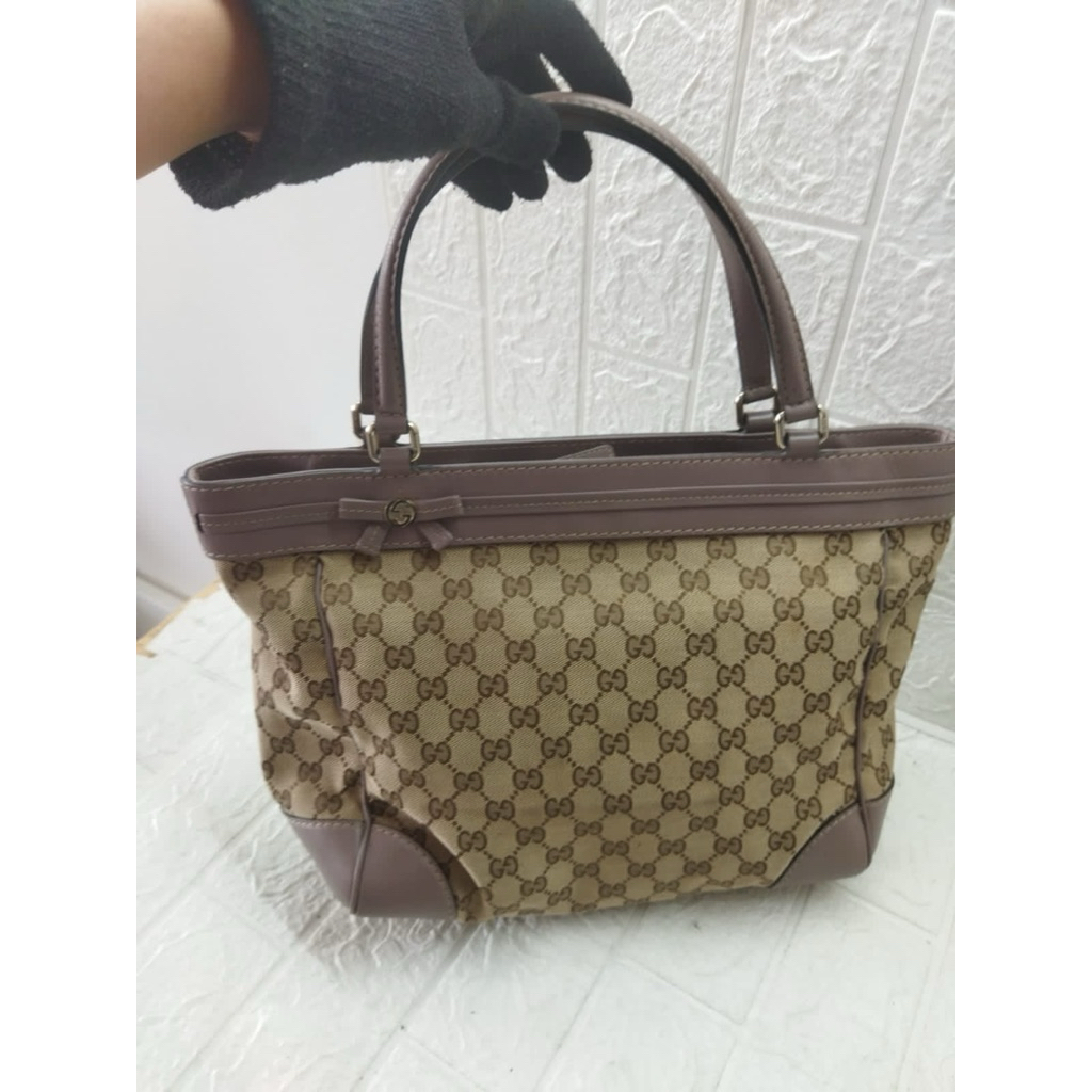 gucci monogram mayfair original preloved bag