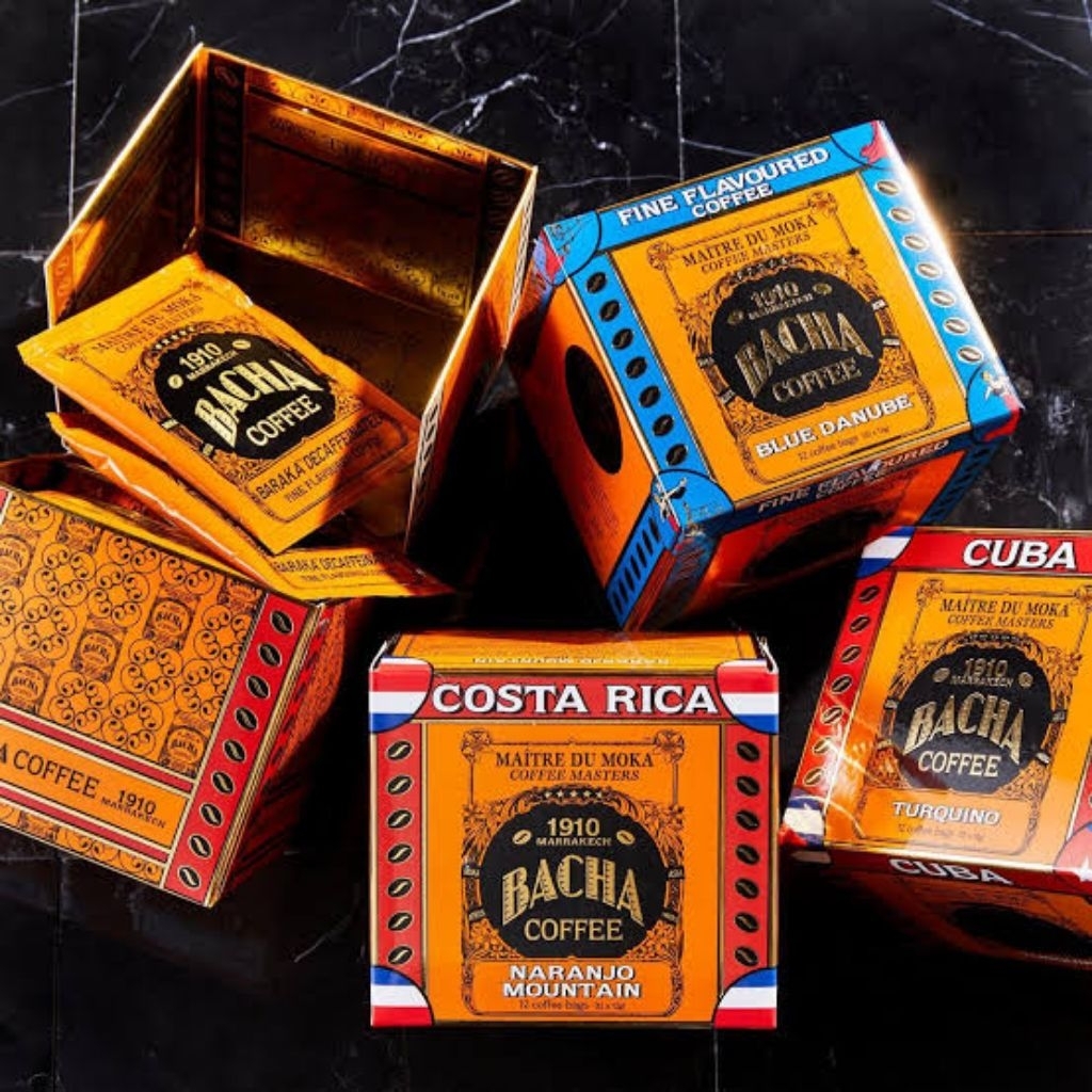 

Bacha Coffee Single Origin 100% Arabica Premium Coffee - Gift Set Box 12 Bag