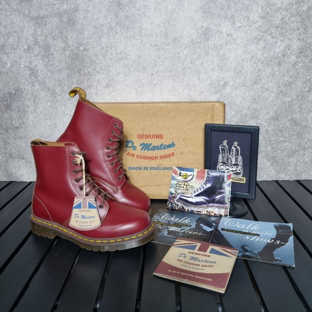 Dr Martens 1460 Oxblood 6uk Made in England MIE BNIB Docmart Solovair