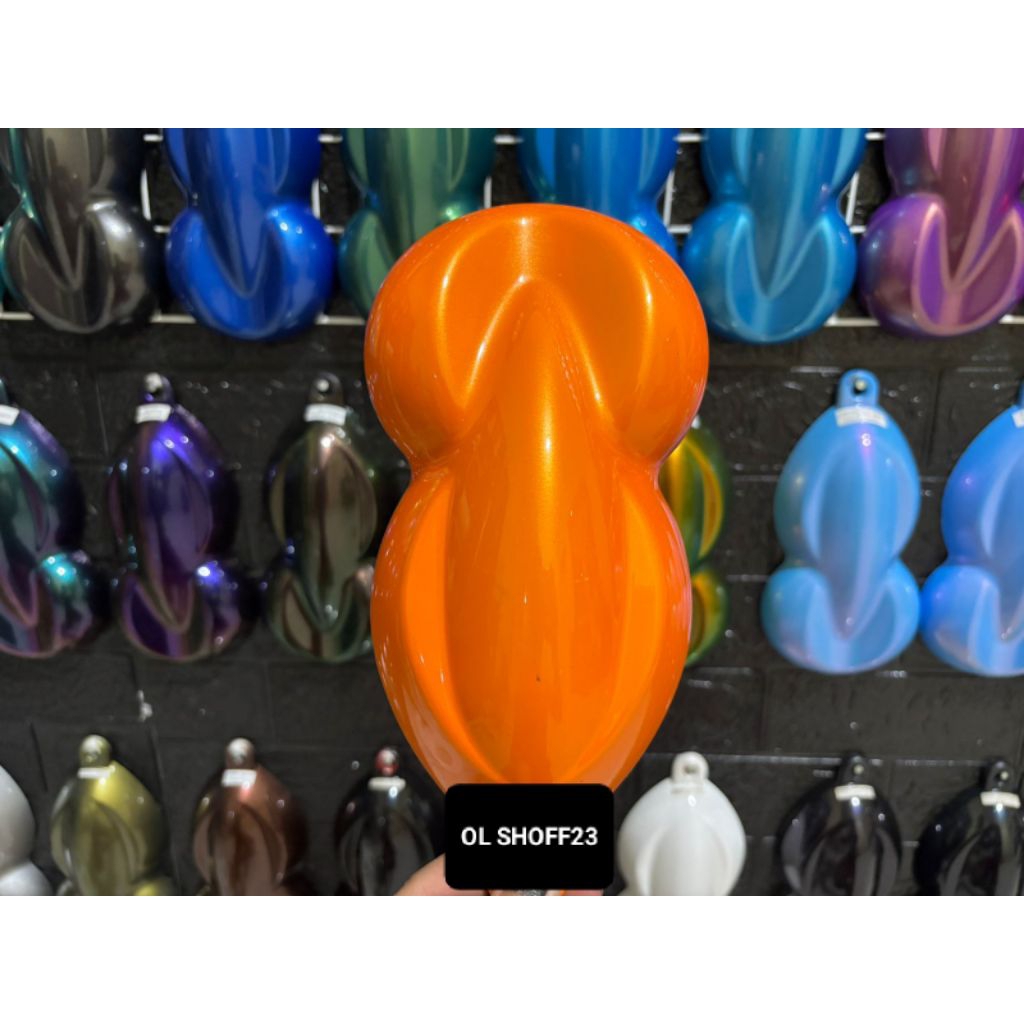 Cat Vivid Orange Metalik PU Polyuretane