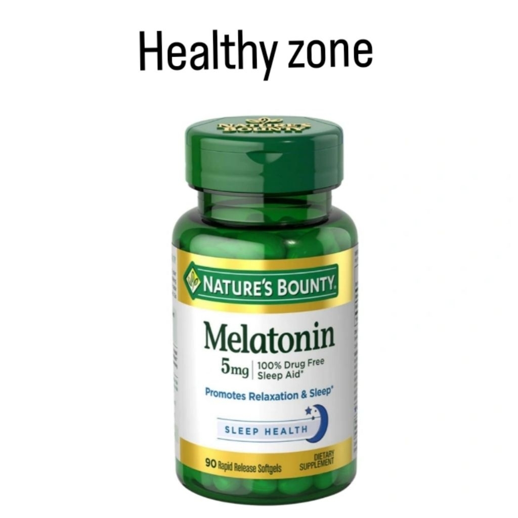 Nature's Bounty Melatonin 5mg.