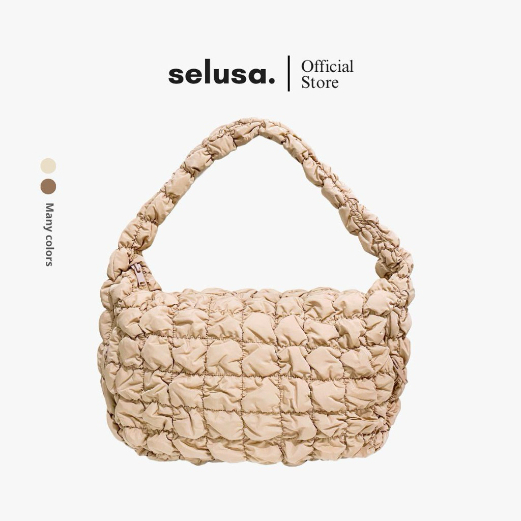 SELUSA OLIVIA PUFFER BAG | Tas bahu wanita