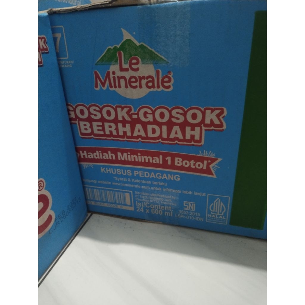 

Le Minerale 600ml (24 botol)