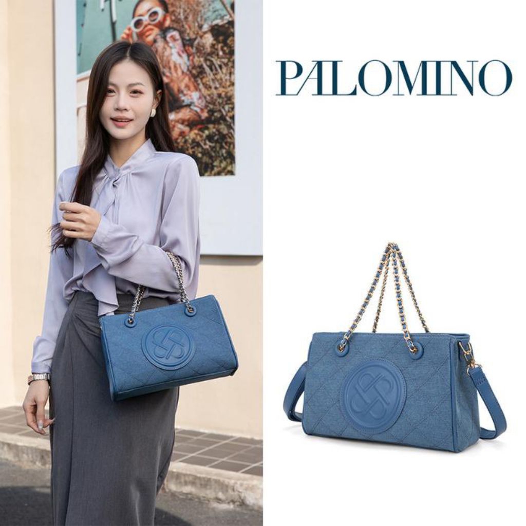 Palomino Caster Handbag Tas Tangan Handle Drop Wanita Muat Tablet 10 Inch