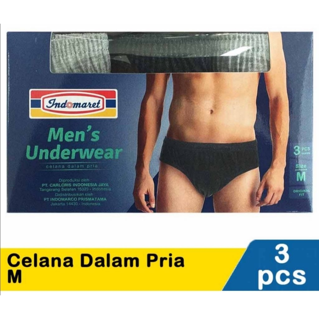 Indomaret Celana Dalam Pria Isi 3 Pcs