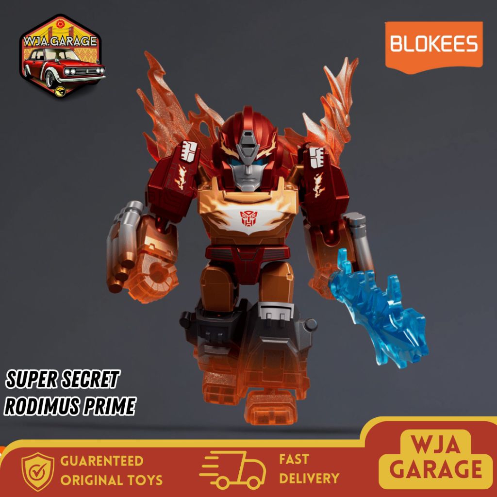 Blokees Transformers Galaxy Version Defender 04 - Super Secret / Secret Rodimus Prime Grimloxk