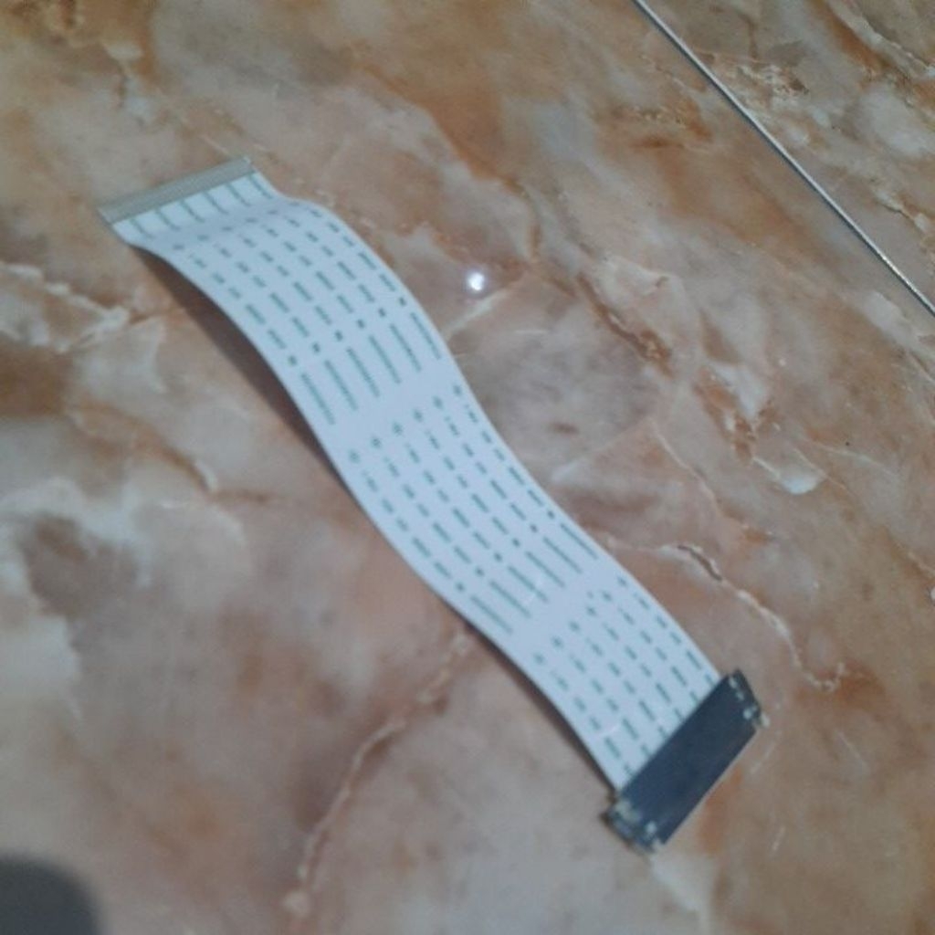 Kabel lvds tv led LG 30 pin bolak balik panjang 14 cm