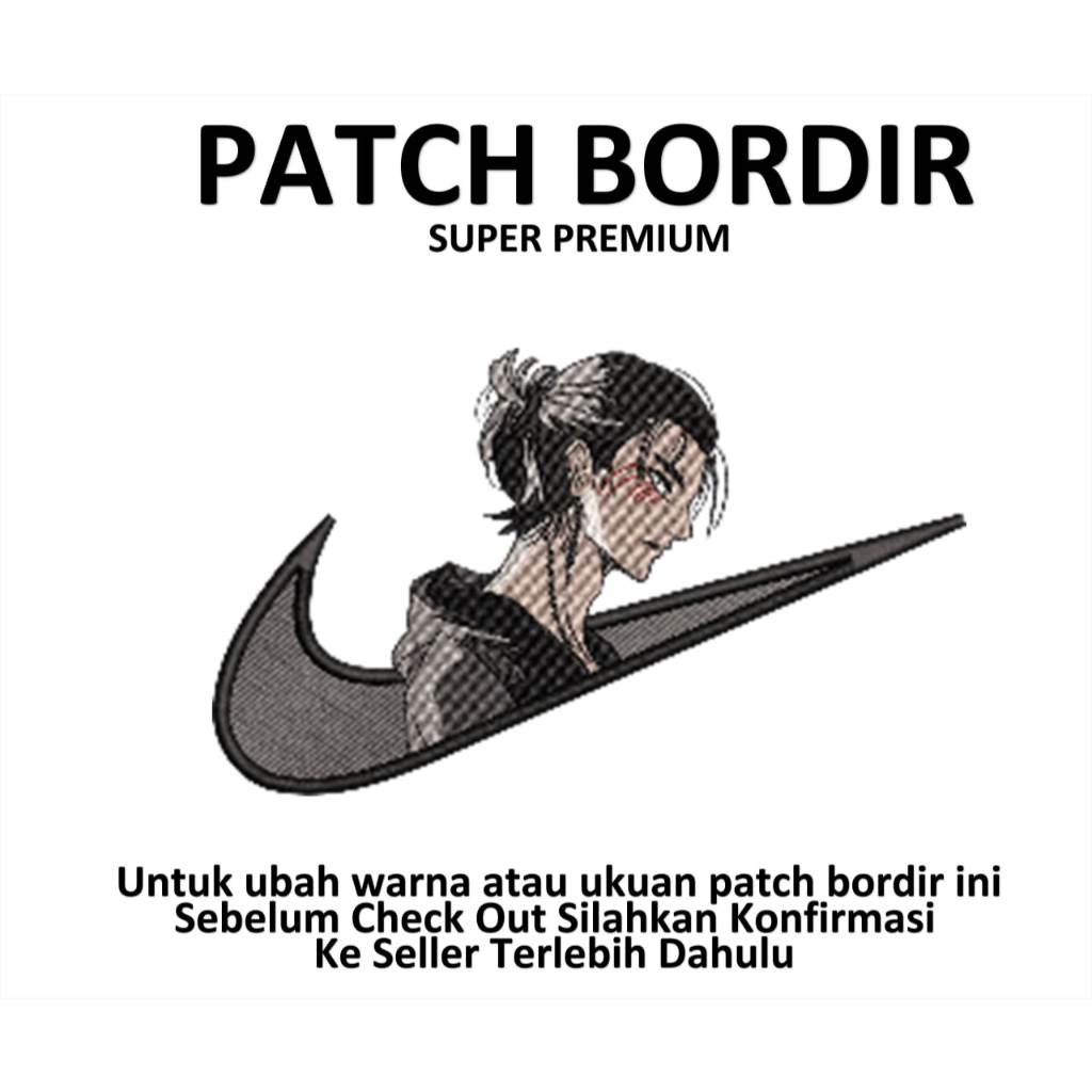 Emblem Patch Bordir Gambar ANIME- IBP