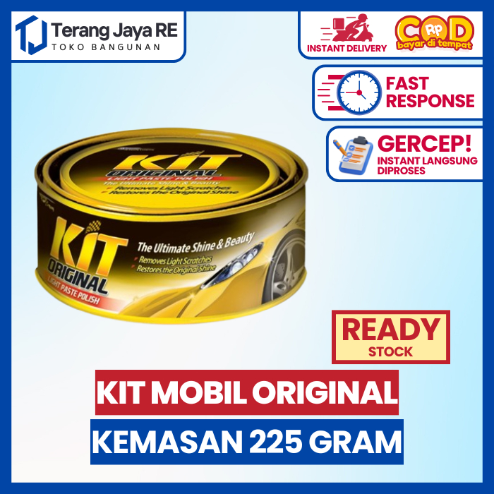 Kit Mobil Kuning Paste Wax Original 225 gram