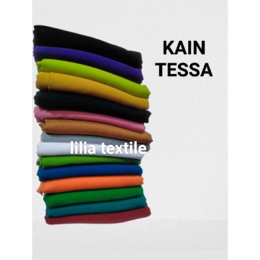 KAIN TESSA HALUS BAHAN TESSA HALUS LEBAR 1,15 M