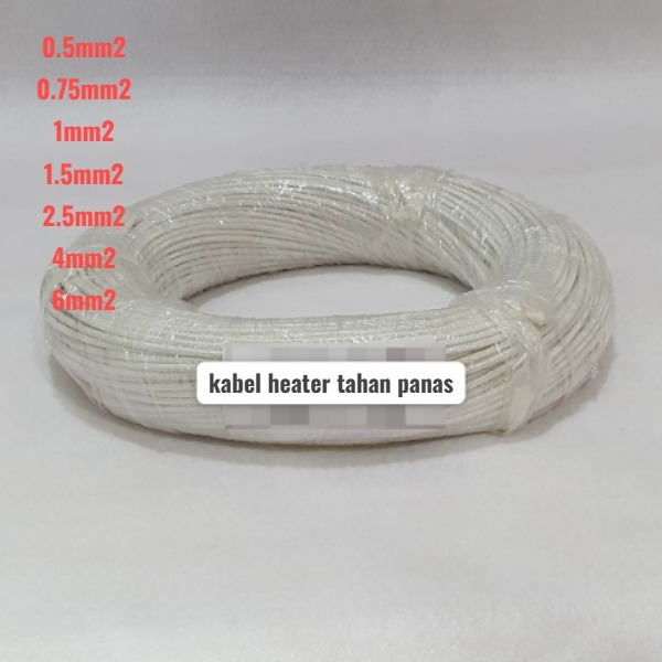 kabel tahan panas/kabel nyvin /kabel heater METERAN