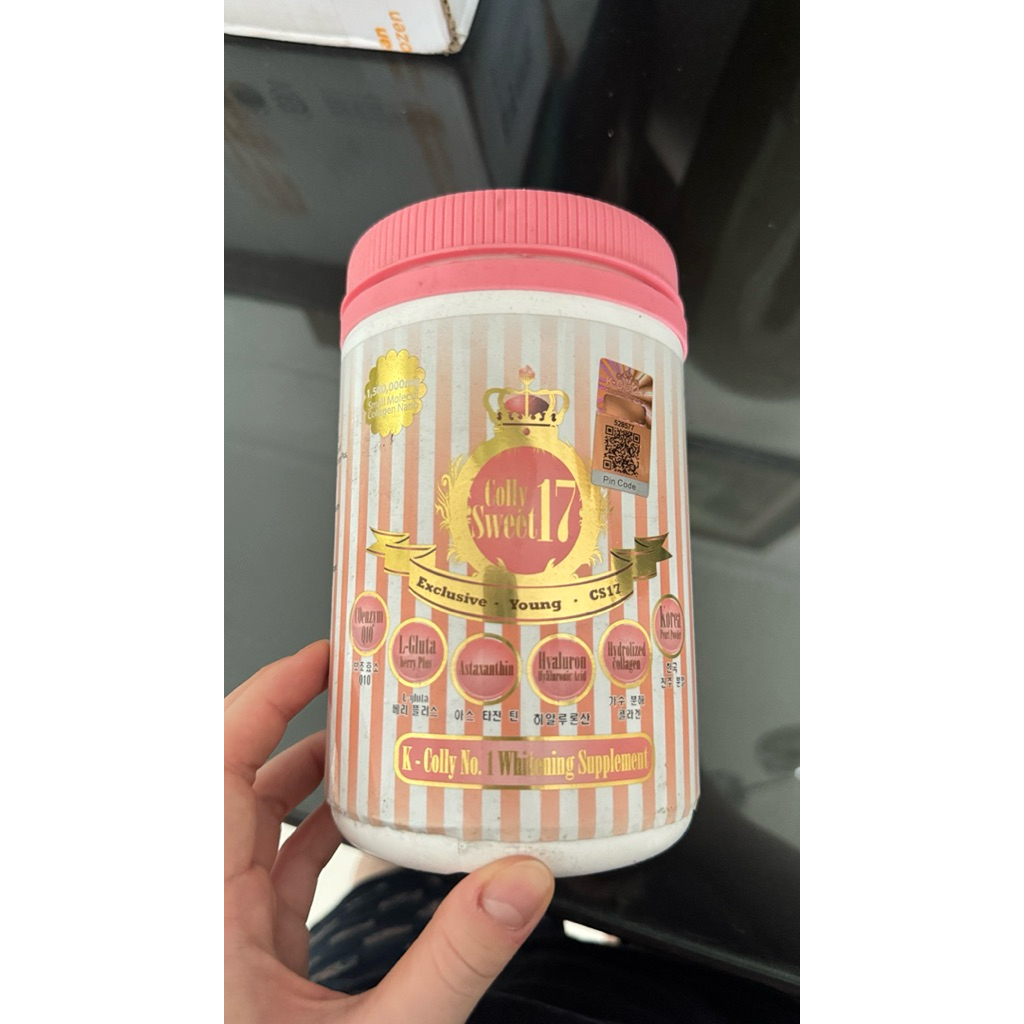 susu collagen chermes milky white & k colly sweet17