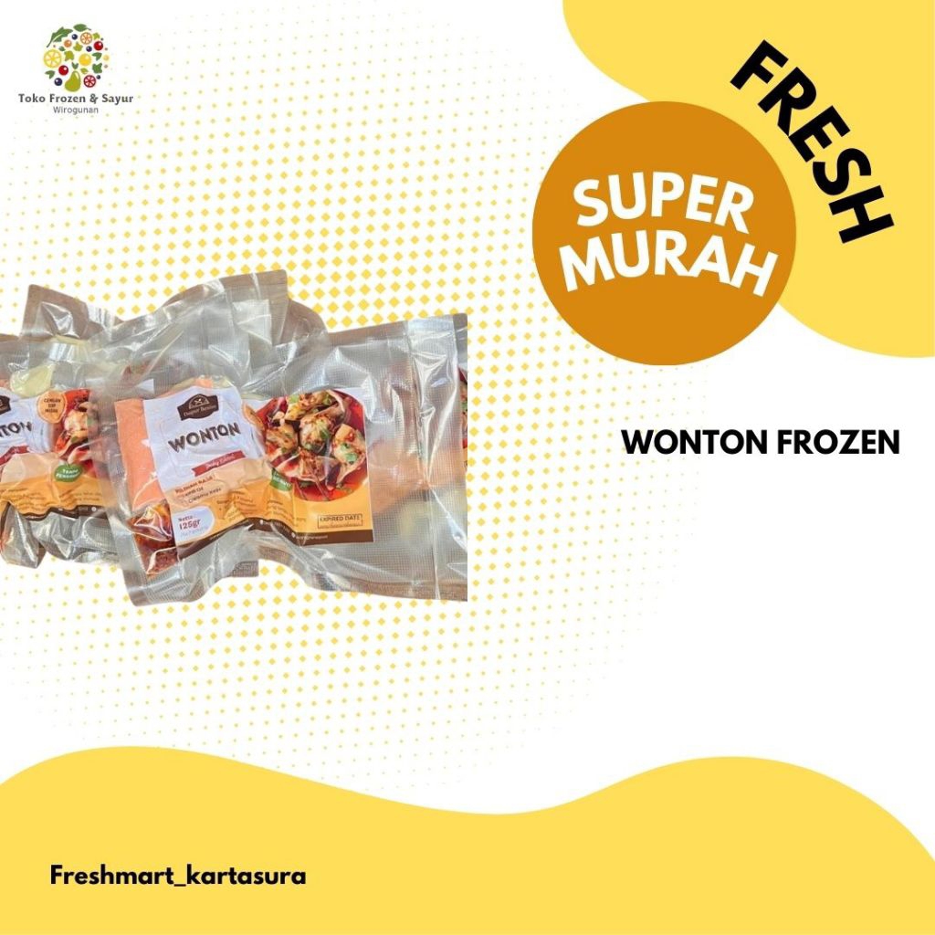 WONTON CHILI OIL FROZEN | WONTON CHILI OIL KEJU CREAMY FROZEN