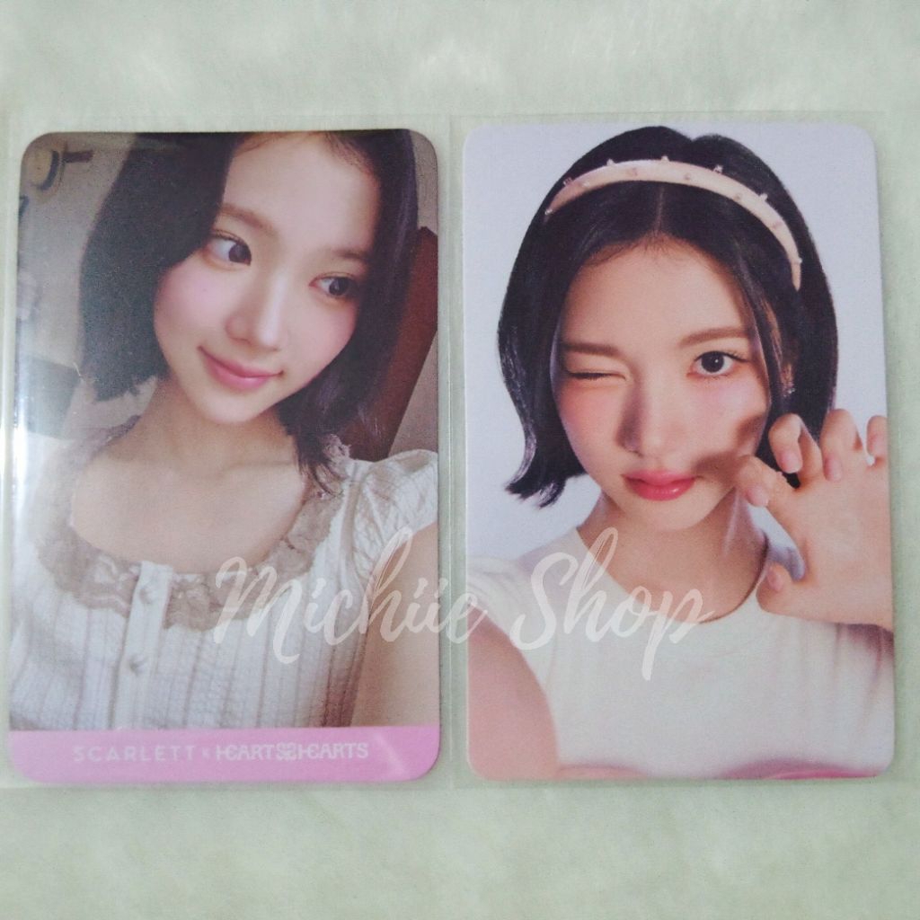 Photocard Jiwoo Hearts2Hearts Scarlett, Barenbliss | Photocard Jiwoo Scarlett x Hearts2Hearts, Photo