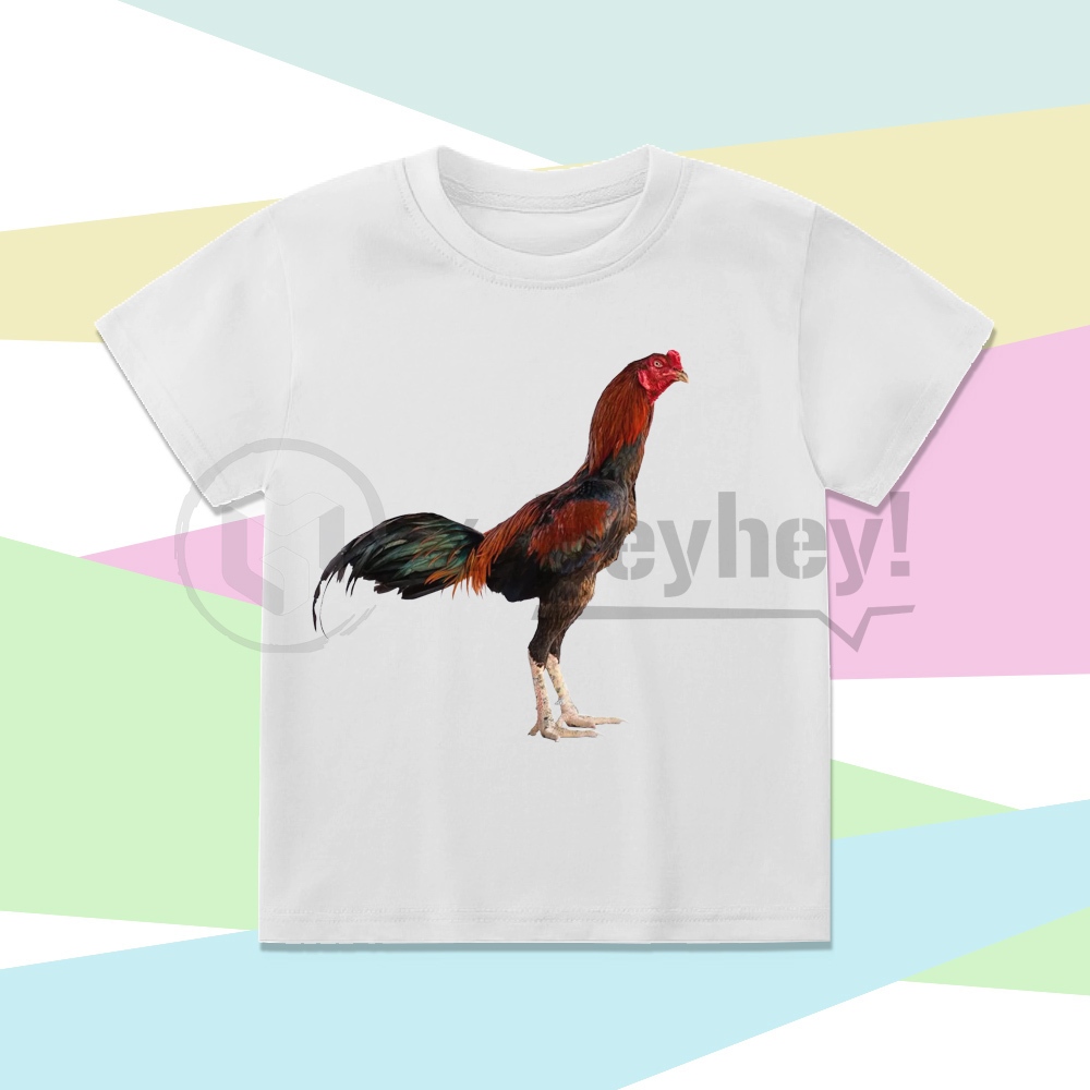BAJU KAOS ANAK AYAM BANGKOK AYAM ADU AYAM PETARUNG GRATIS CETAK NAMA