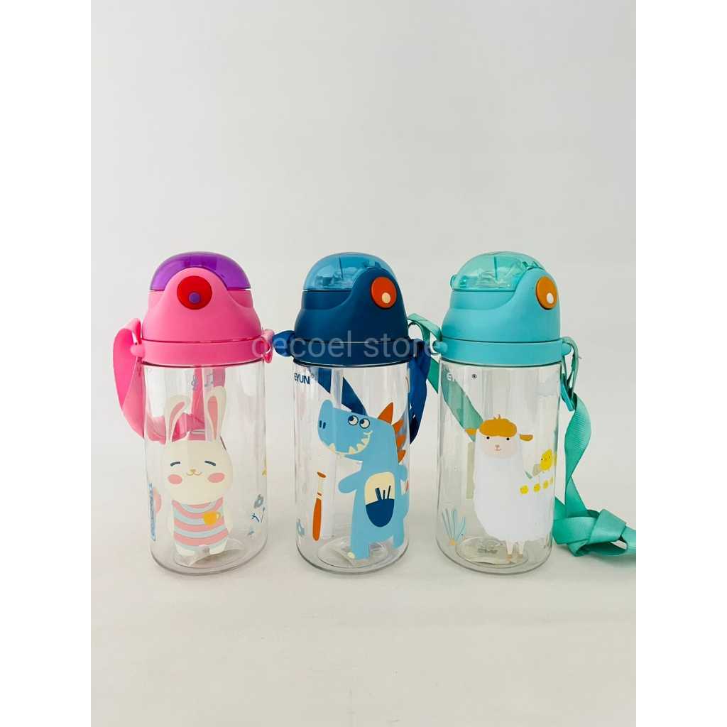 YY-243 Eyun 500 ML Original Asli 100% Plastic Water Bottle Botol Air Plastik