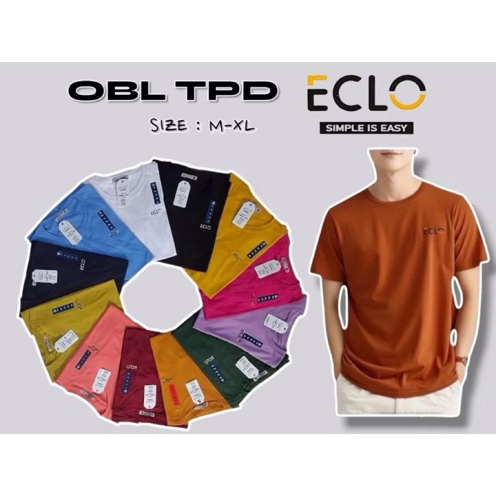 KAOS POLOS PRIA KATUN / KAOS POLOS DEWASA KATUN