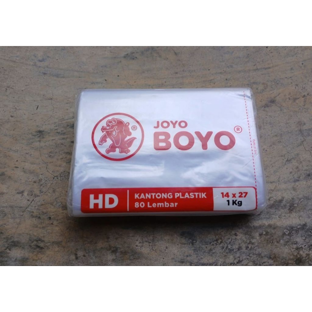 Plastik  1 kg Merk BOYO bening Tebal awet murah