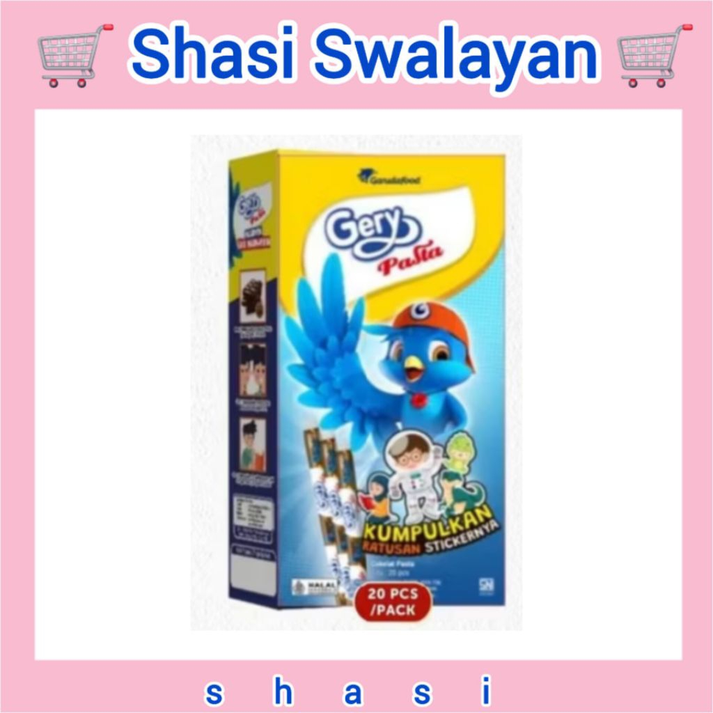 Gery Pasta Coklat 1 Box isi 20 pcs