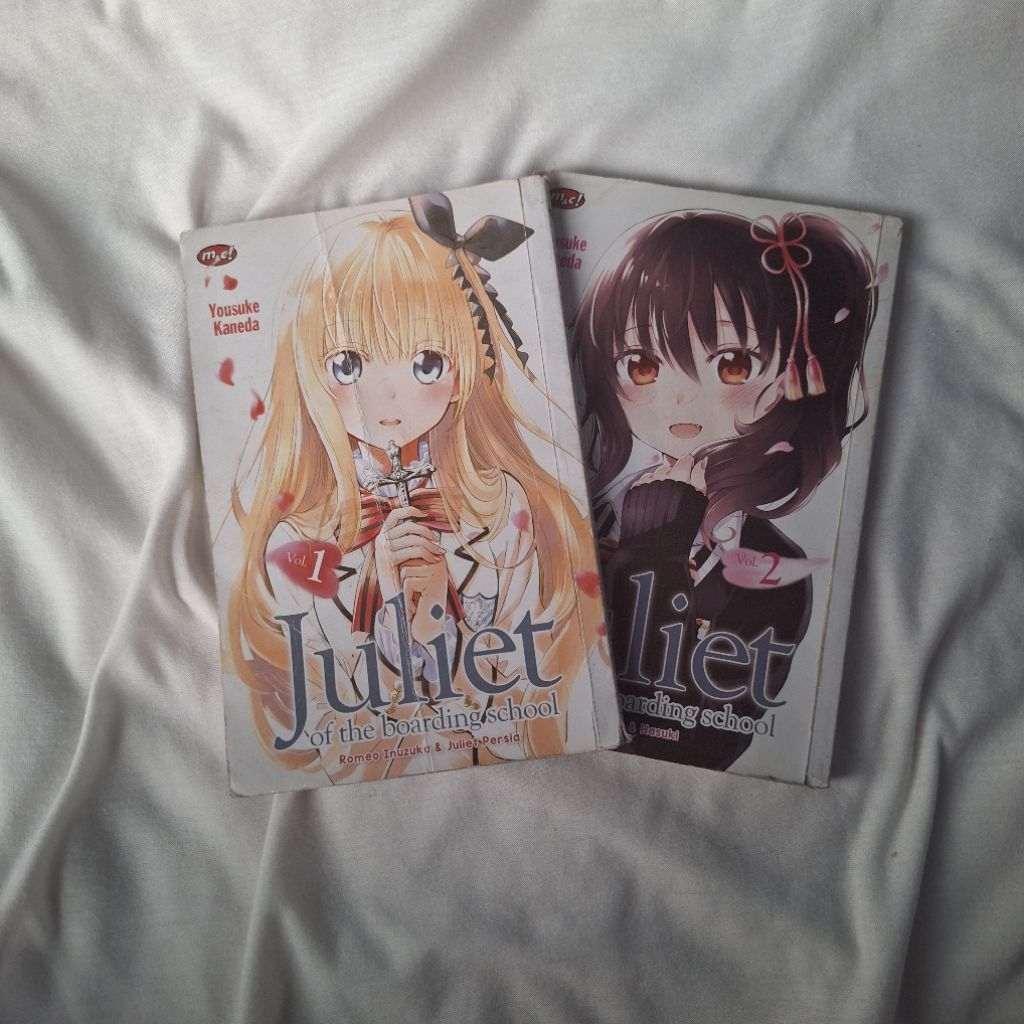 Juliet of the Boarding School Buku Manga vol 1,2