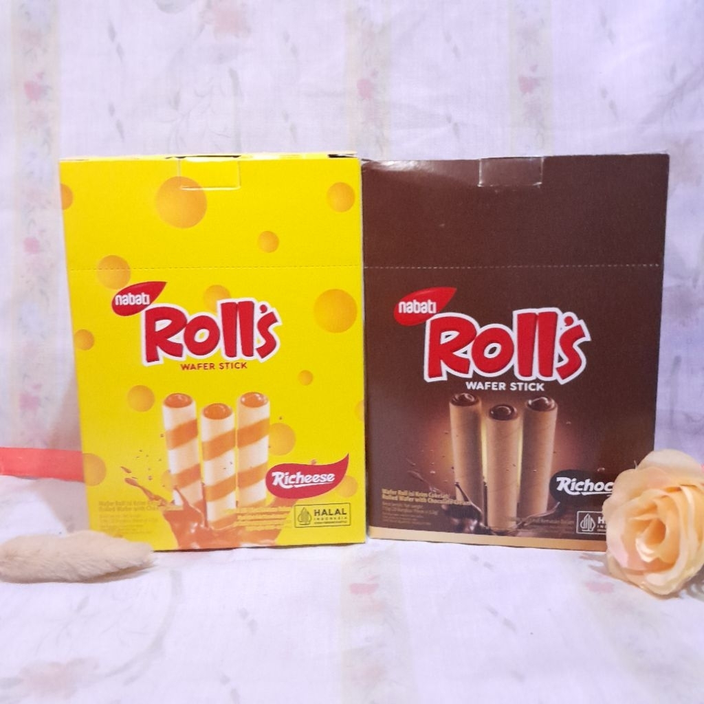 ROLL'S / WAFER STICK / NABATI / RASA KEJU DAN COKLAT