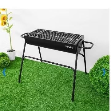 alat pemanggang BBQ celcio tanpa tutup alat bbq square black