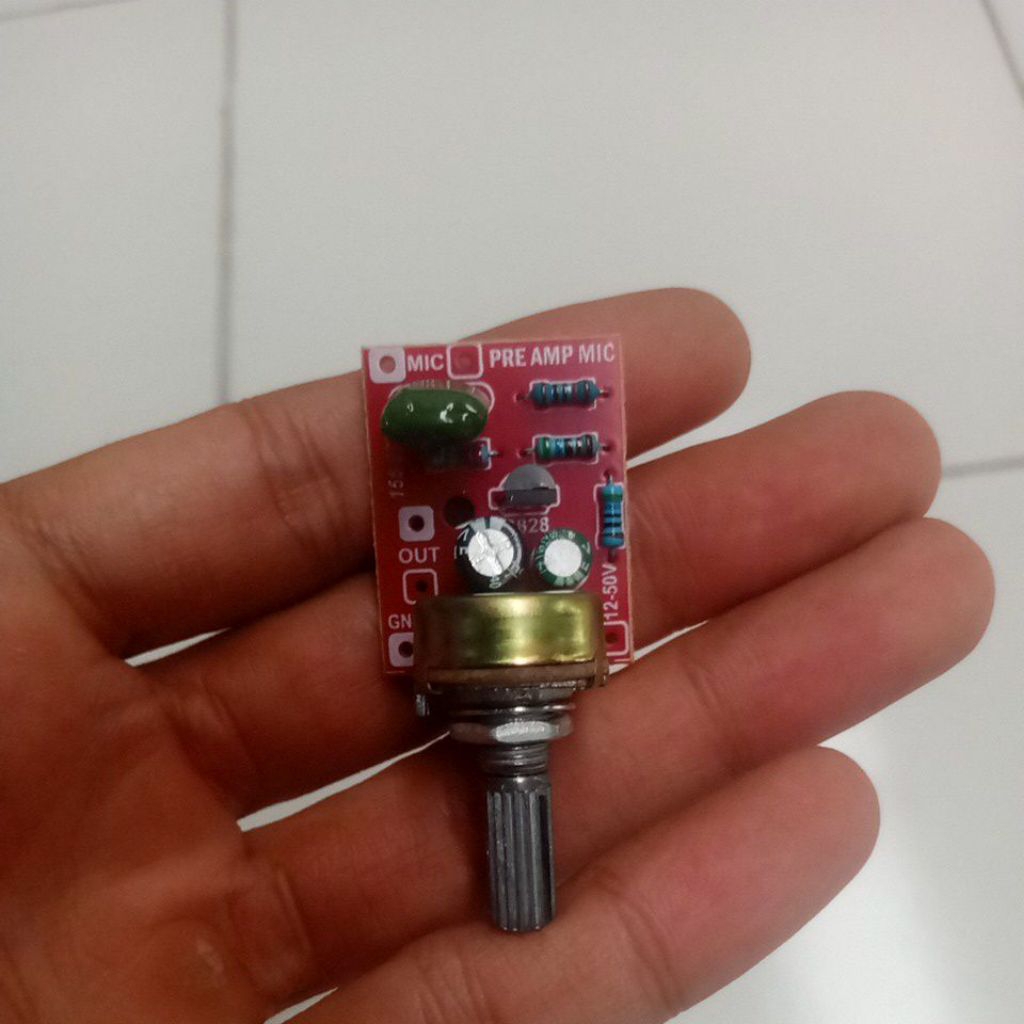 Kit Pre Amp Mic 1 Transistor