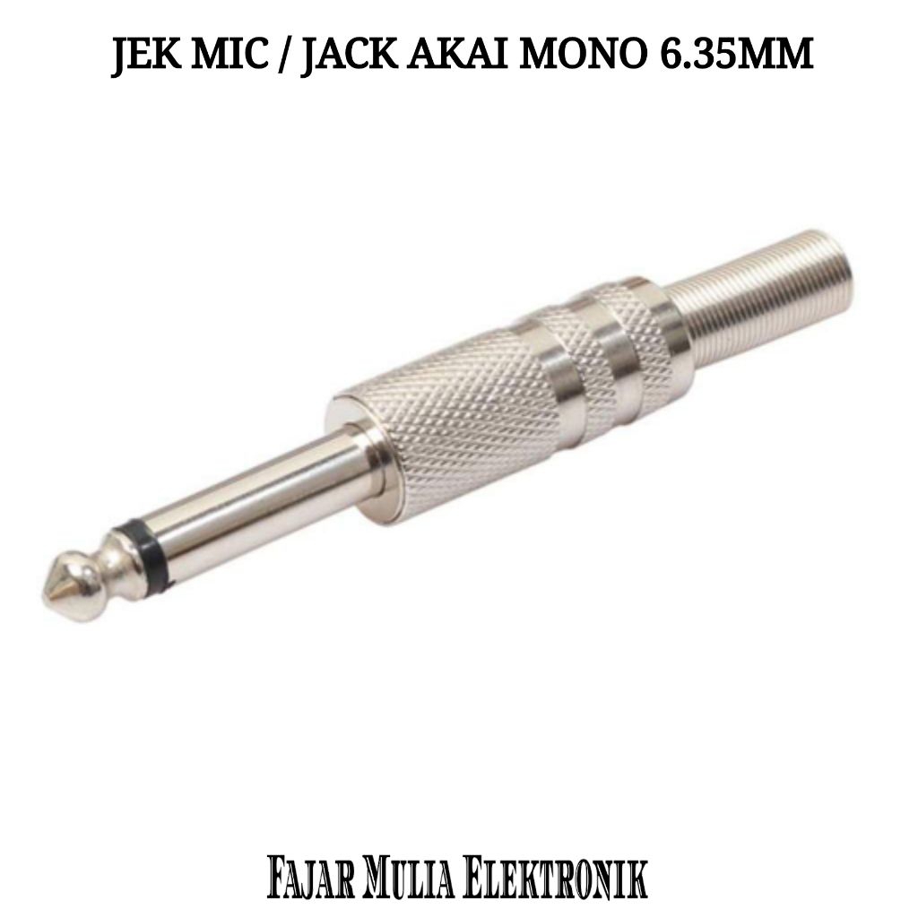 Jek Mic / Jack Audio Akak Mono