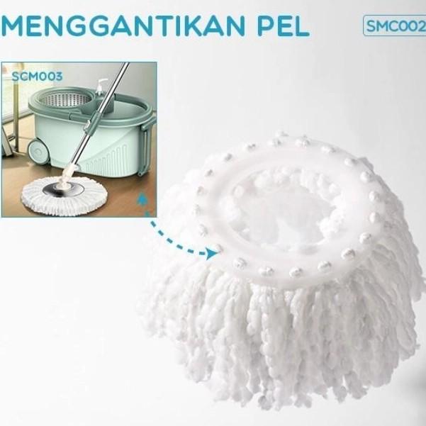 refil kain pel samono SCM003 dan SCM009 BCT817 super mop kain smc002