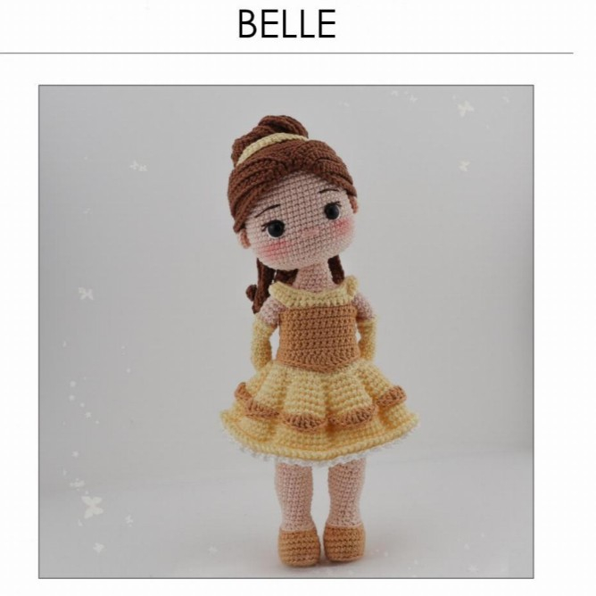 Pattern Amigurumi Belle