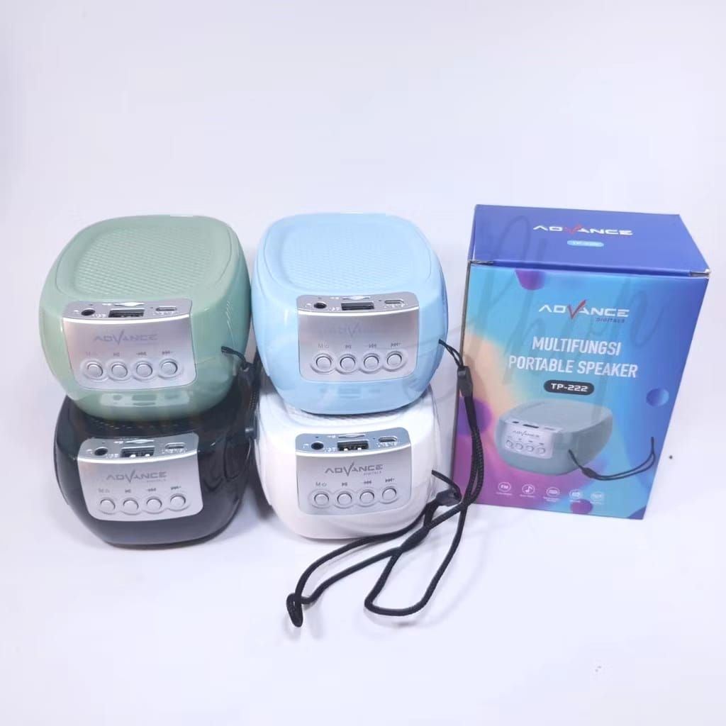 Speaker Bluetooth Advance TP-222 Multifungsi Portable Speaker Support MP3