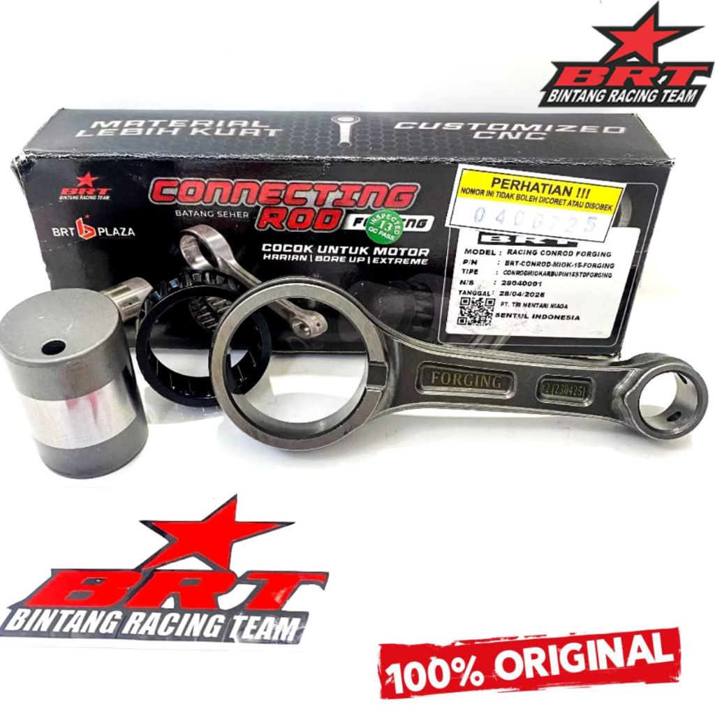 Stang Seher BRT Mio Karbu Connecting Rod Mio Sporty Smile Soul Fino Nouvo 5TL