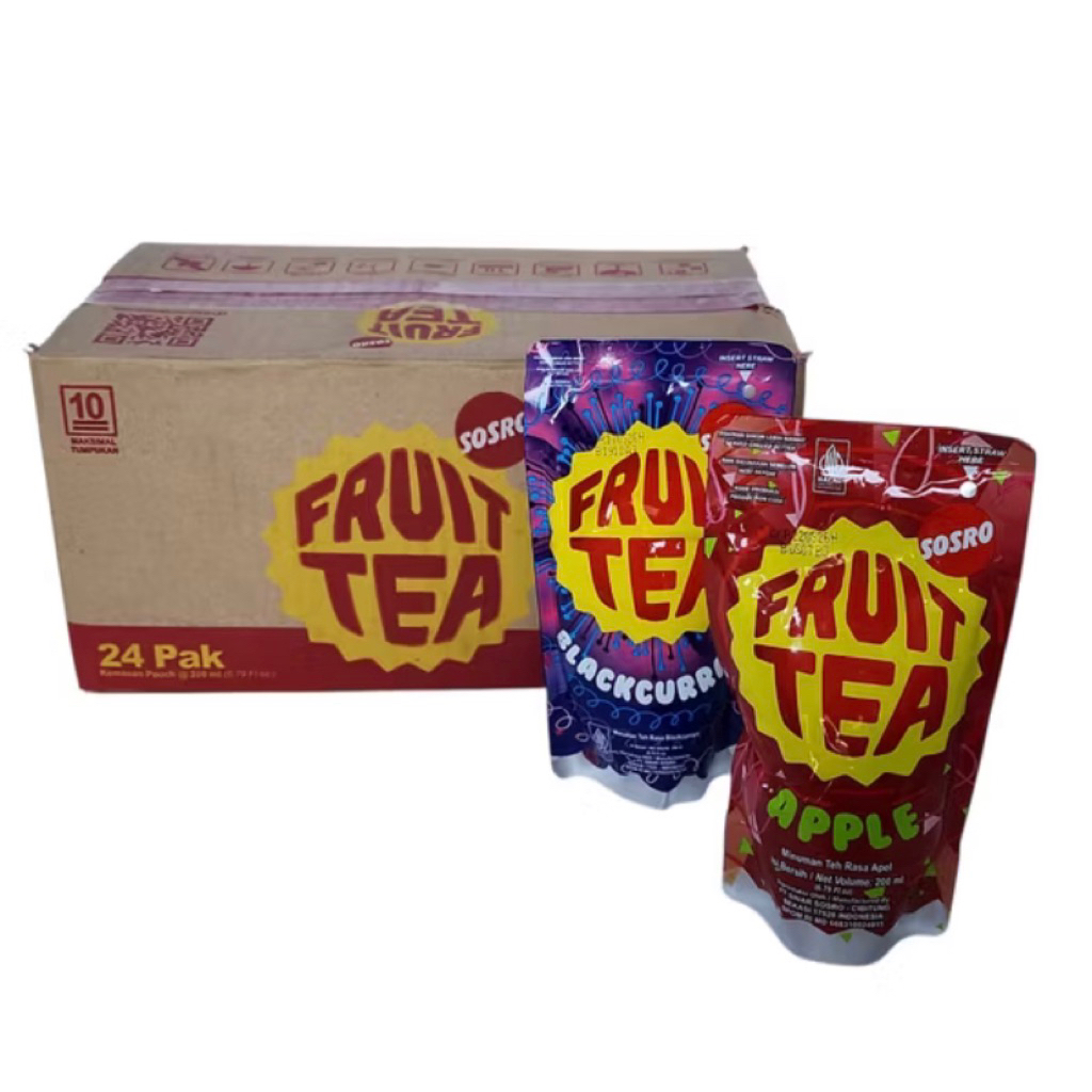 

Fruit Tea Pouch 200ml [1 Dus/24 Pcs]