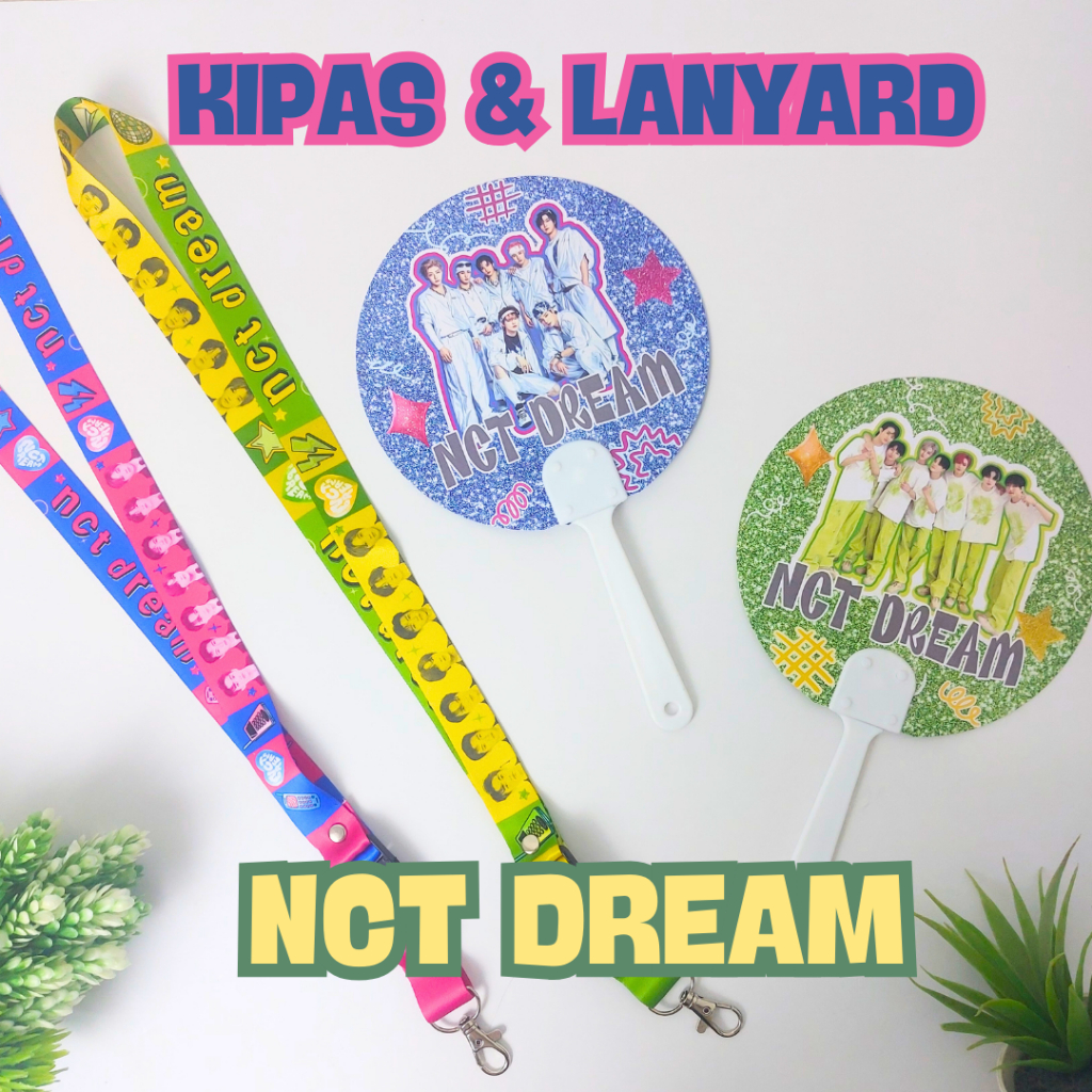 KIPAS NCT DREAM | LANYARD NCT DREAM | KIT KONSER NCT DREAM