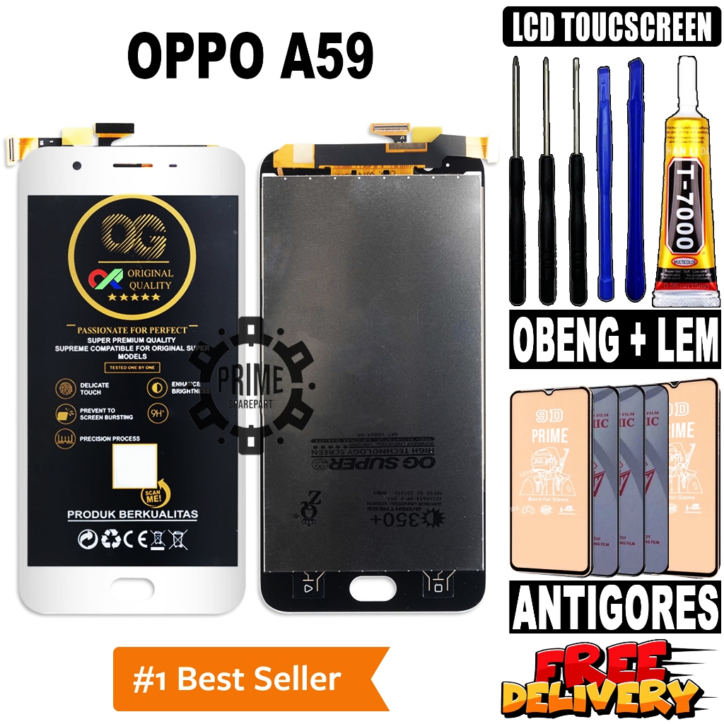 Lcd OPPO A59 Original Oem Lcd Touchcsreen OPPO A59 Fullset