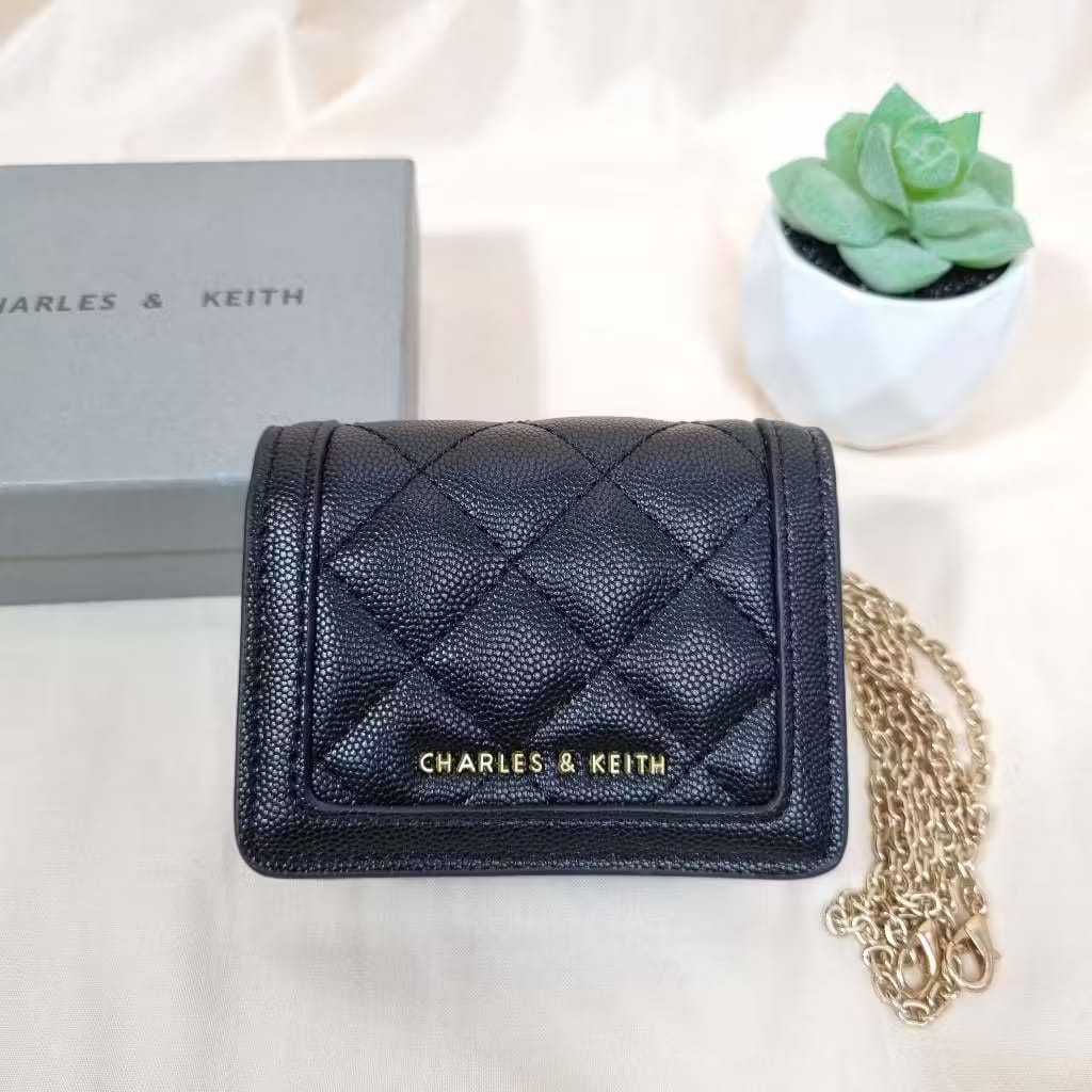 TDB Dompet Tas Wanita Mini Tali Kartu Koin CK Fashion Korean Murah Premium