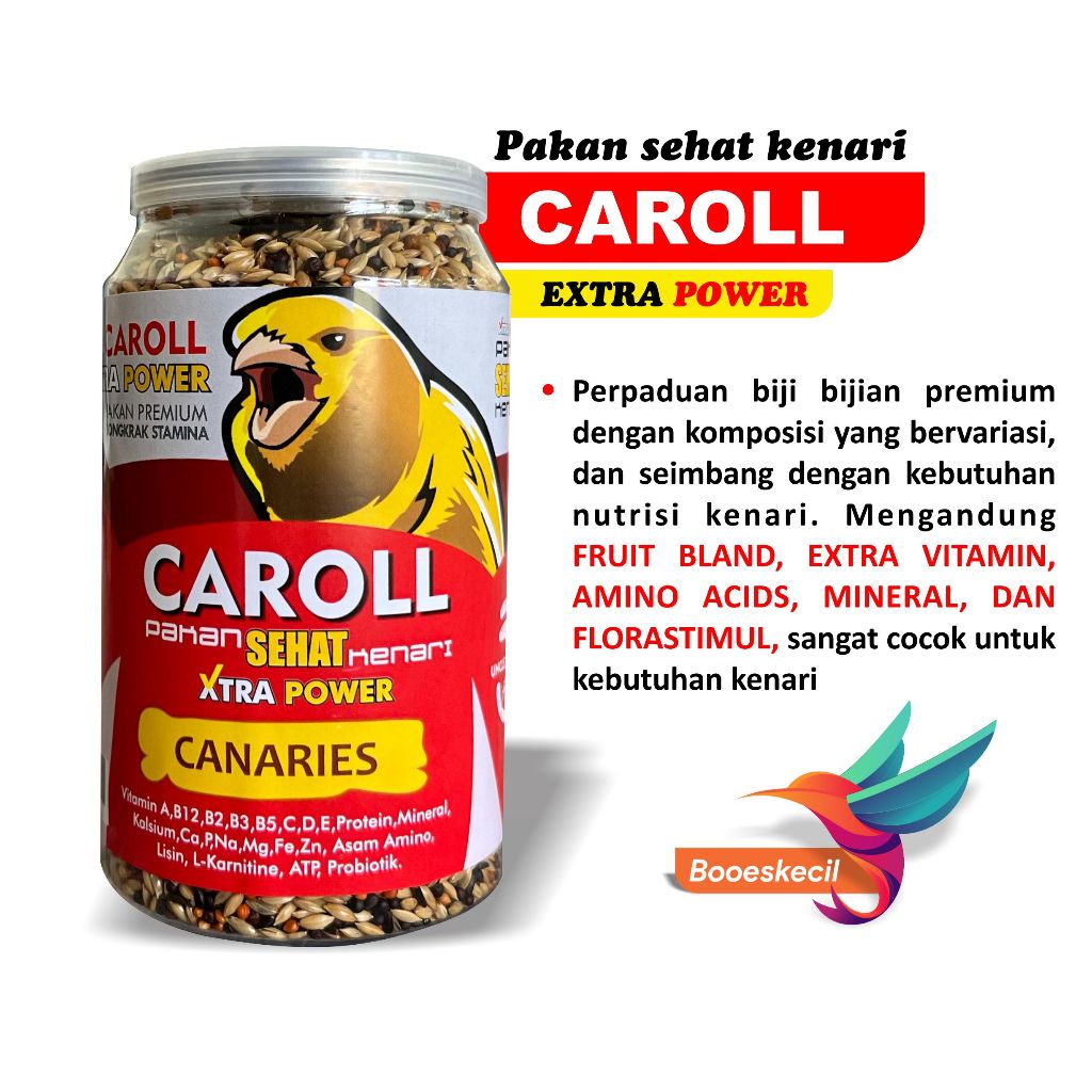 Booeskecil Milet untuk kenari CAROLL Kenari Pakan Penggacor Kenari