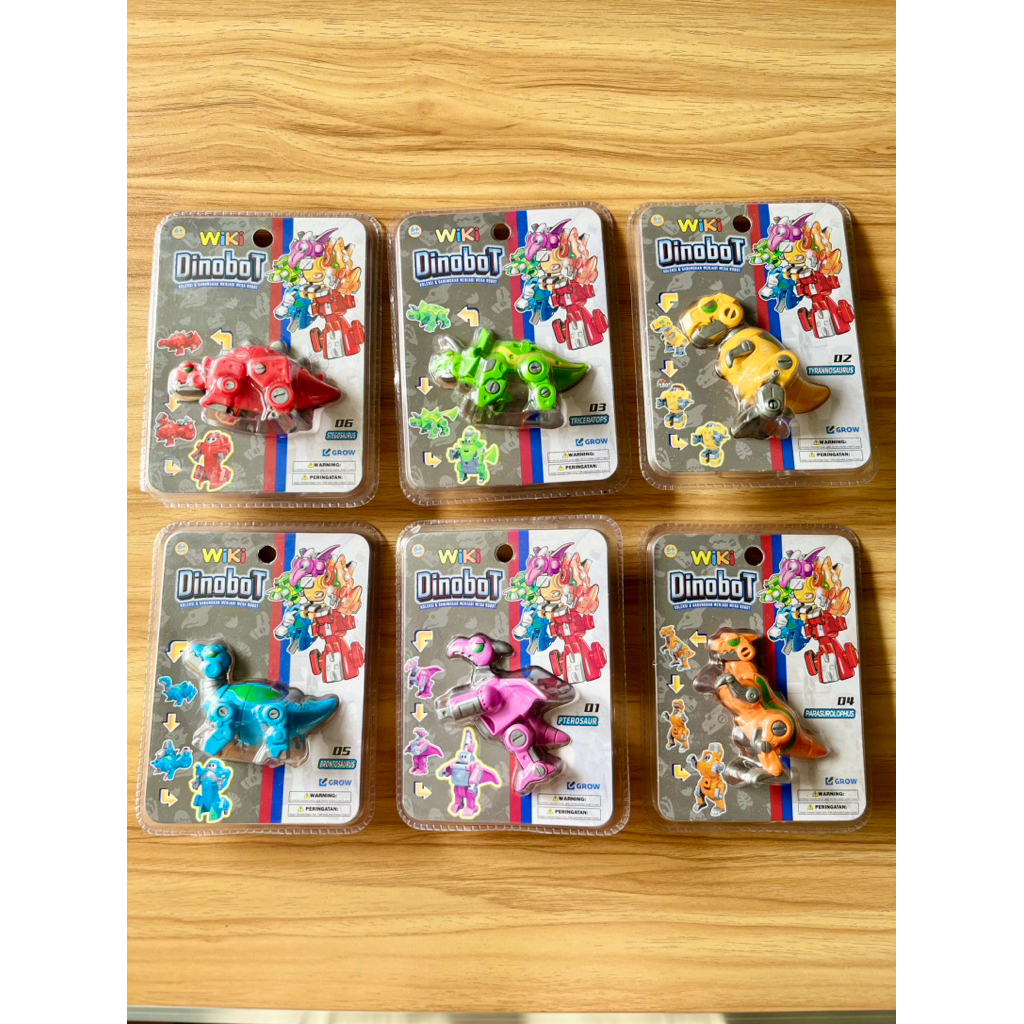 WIKI MAINAN  ANAK EDUKASI ROBOT DINOBOT TRANSFORMATOR