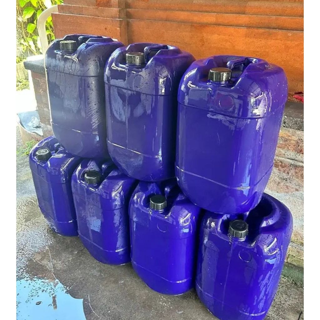 jerigen bekas, 25 liter, masih bagus